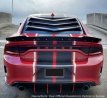 Dodge Charger Louver Glassskinz Bakkdraft 15+ 15+ Charger Ruit Louver BAKKDRAFT