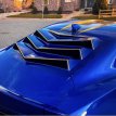 Chevrolet Camaro Louver BAKKDRAFT Glassskinz 2016- 16-24 Camaro Ruit Louver BAKKDRAFT Glassskinz