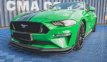 Ford Mustang GT Front Lip V2 + Flaps ABS 18+ 18+ Mustang GT Front Lip V2 + Flaps ABS