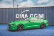 Ford Mustang GT Side Skirts STREET Winglets V2 18+ 18+ Mustang GT Side Skirts STREET Flaps V2