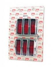 1964-66 Ford Mustang Taillight Kit Ford Mustang Achterlicht Kit - 1964-1966
