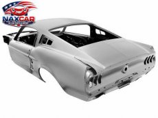 1967 Ford Mustang Fastback Body Shell 1967 Ford Mustang Fastback Carrosserie - Nieuw - Plaatstaal