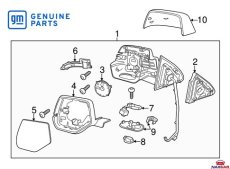 Cadillac Escalade Spiegel (op aanvraag) - 2015-2024