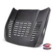 AC-HD24FDMU-GT4-DS Ford Mustang Motorkap - GT4 Carbon - 2024+