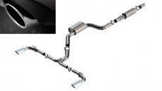 VW Golf MK8 GTI POLISHED Uitlaat Borla