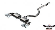 VW Golf MK8 POLISHED Uitlaat Borla