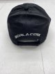 BORLA Cap Black Hat Pet Borla Zwart Geborduurd