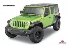 élargiseurs d'aile Bushwacker FLAT - Jeep Wrangler JL