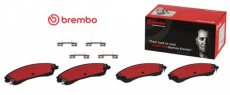 CHALL23149BPFRBR6 Dodge Challenger Remblokken Voor - BR6 | Brembo - 2008-2020