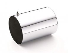 Chrome Oliefilter Cover 3 11/16"
