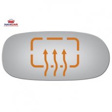 CHSSRMGR Chevrolet SSR Spiegelglas Passagierskant - RECHTS