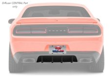 DCH23448 Dodge Challenger Diffuser with Fins Center - 2015-2024