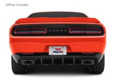 DCH24914 Diffuseur arrière Dodge Challenger complet avec des Fins - 2015-2024