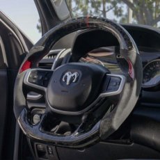 Dodge Ram DT 2019+ Stuur Carbon Steering Wheel RAM DT Stuur Carbon Custom