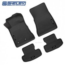 15-17 Mustang Mats Set Rubber F+R SHELBY