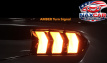 Ford Mustang S650 Sequential LED Tail Lights USA Ford Mustang Achterlichten LED Dynamisch - Oranje knipperlicht - 2024+