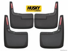 HUL-58526 Ford F150 Ford F-150 Spatlappen VOORAAN+ACHTERAAN Husky Liners CREW zonder spatbordverbreders 2021-2025