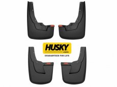 Husky Liners 59606 Dodge Ram Spatlappen VOORAAN+ACHTERAAN Husky Liners CREW met spatbordverbreders 2025+