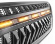 Jeep Wrangler JK Grille Angry + Light Jeep JK Grille Booskijk + Licht 1