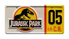 Jurassic Park Ford Explorer #05 Nummerplaat Jurassic Park Ford Explorer #05 Nummerplaat