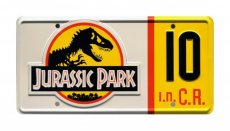 Jurassic Park Jeep Wrangler Sahara #10 Nummerplaat