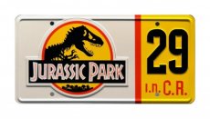 Jurassic Park Jeep Wrangler Sahara #29 Nummerplaat Jurassic Park Jeep Wrangler Sahara #29 Nummerplaat