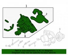 MOPAR 68346911 RAM DT Waterpomp 5,7L MOPAR