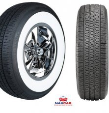 Whitewall 205/75R15 97R Kontio WhitePaw 64mm