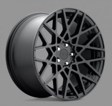 R1121885F8+35 18" Rotiform BLQ R112 18x8.5 5x112 ET35 - Matte BLACK Velg