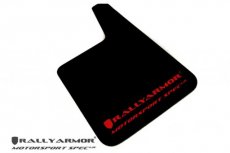 RallyArmor MF20-MSUR-BK/RD RallyArmor Universele MSpec UR Spatlappen Set ROOD Logo
