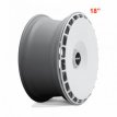 Rotiform Aero Disc White 32170-AC-18W 18" Rotiform Aero Disc RSE LAS-R WIT