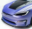 Tesla Model S Plaid Vorsteiner FRONT SPOILER 20+ Model S PLAID Front Lip VRS Carbon 2020+