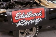Voorscherm Cover Edelbrock Racing