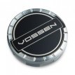 Vossen CAP-BSC-LG-CL-CR Centercap Vossen Gloss Clear-Zwart Classic LARGE 74mm ALU SET