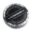 Vossen CAP-BSC-SM-HF-CR Centercap Vossen Gloss Clear-Zwart HF Hybrid Forged SMALL ALU SET