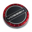 Vossen CAP-BSC-LG-CL-RD Centercap Vossen Rood-Zwart Classic LARGE 74mm ALU SET