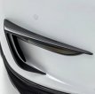 Vörsteiner TEV Vorsteiner Tesla Model Y Frontstoßstangen-Aufsätze CARBON