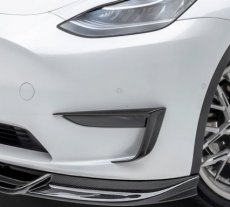 Tesla Model Y Voorbumper Add-ons CARBON